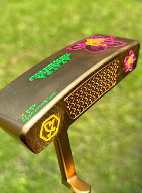 BURKE高尔夫球杆杜鹃花AZG27黄金版GSSS限量收藏款男士推杆