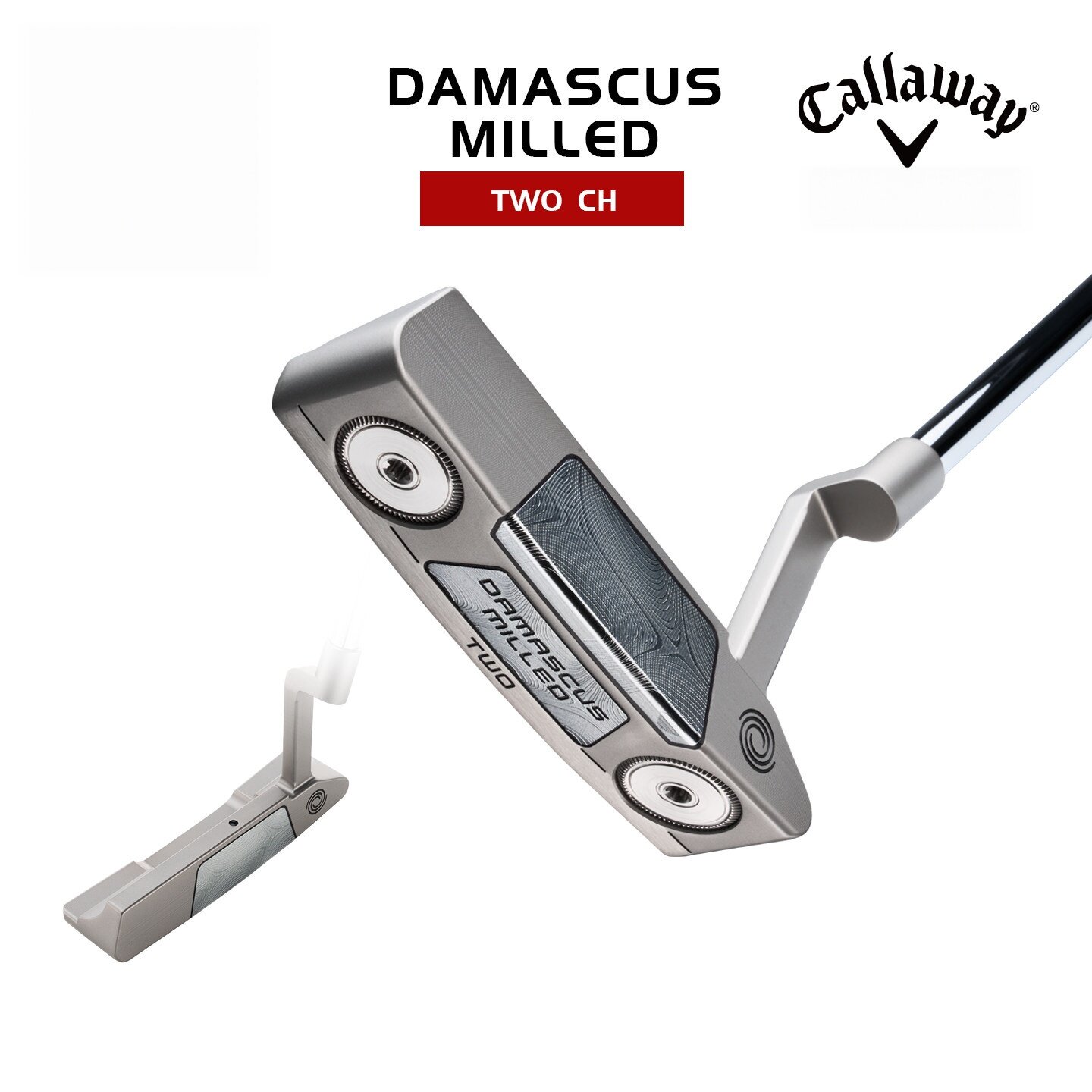 Callaway卡拉威高尔夫男士推杆26新款AI杆面DAMASCUS MLD囚鸟推杆