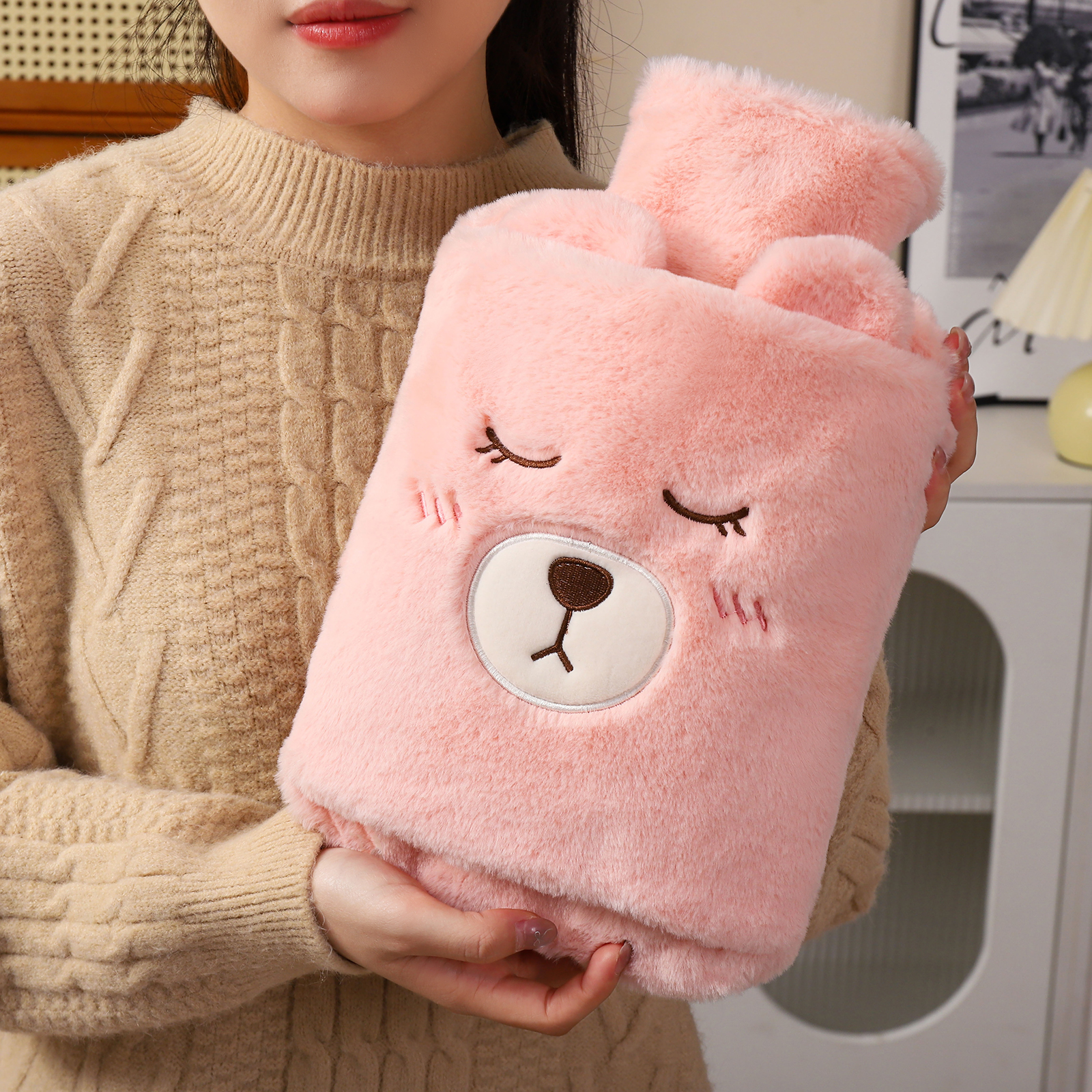 2000毫升热水袋注水大号暖水袋