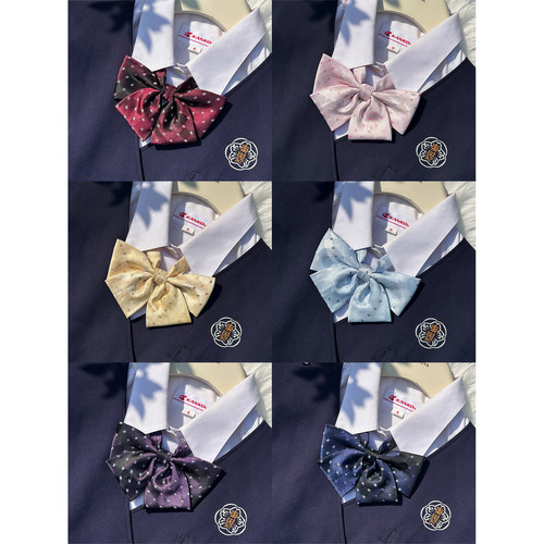 【小蝶形 INARIYA自制】小蝶形双层星星平角领结JK制服配饰百搭
