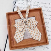 领结JK制服配饰卡其色黄色复古一件 INARIYA自制 包邮 特殊型