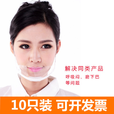 口罩餐饮专用食堂酒店厨师微笑