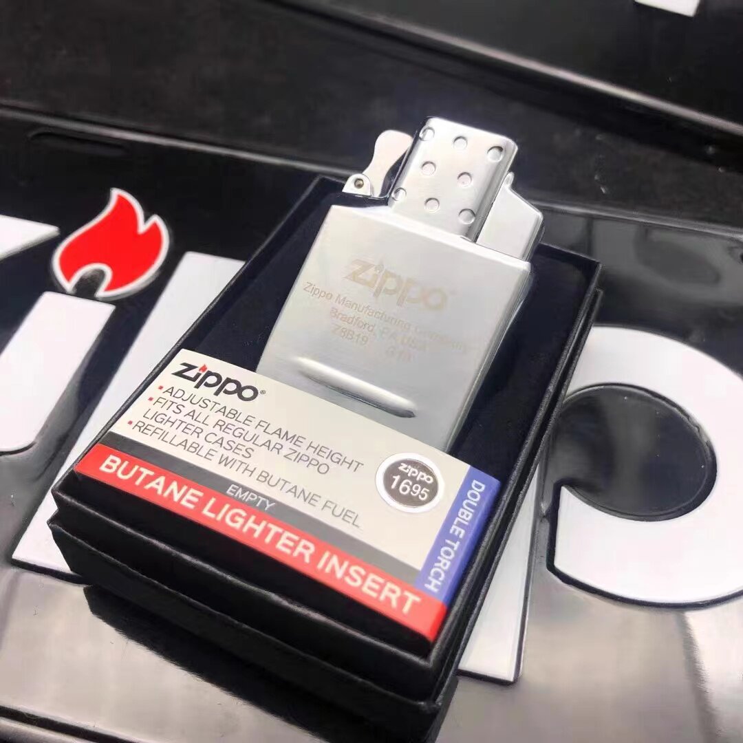 ZIPPO正版内胆丁烷充气式机芯蓝火美国原装正品65826