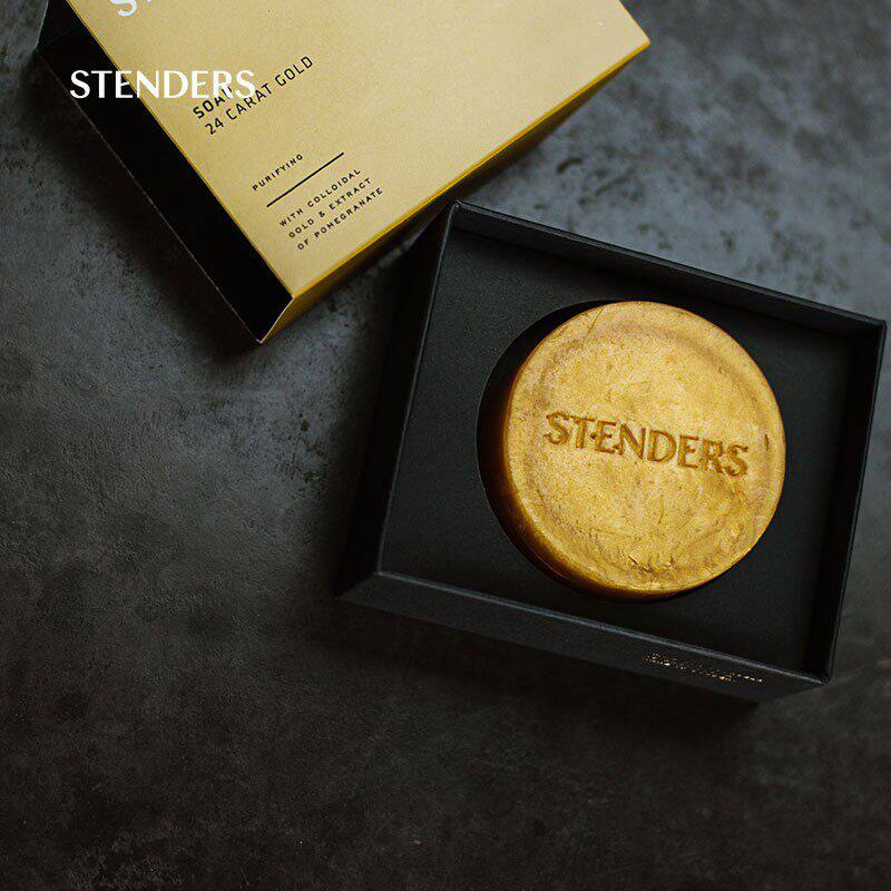 stenders施丹兰黄金皂100g洁面沐浴精油皂清洁滋养洗澡保湿温和