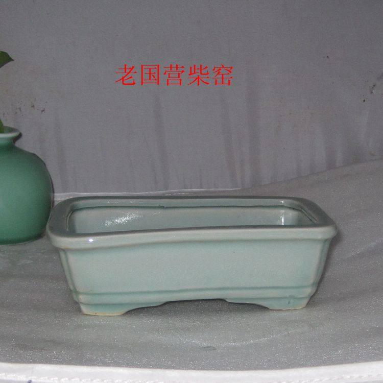龙泉青瓷老国营水仙花罐养花昌蒲种植花卉艺术品老瓷多用花盆新品