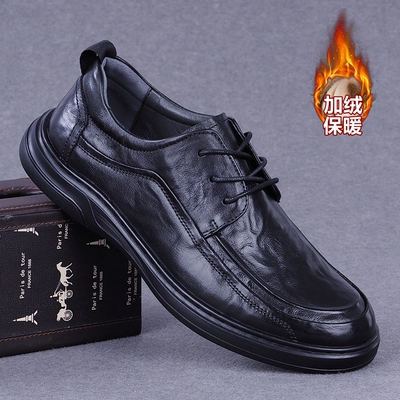 BEEKTOP外贸真皮高档男鞋