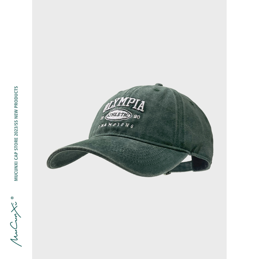 美式复古水洗做旧棒球帽