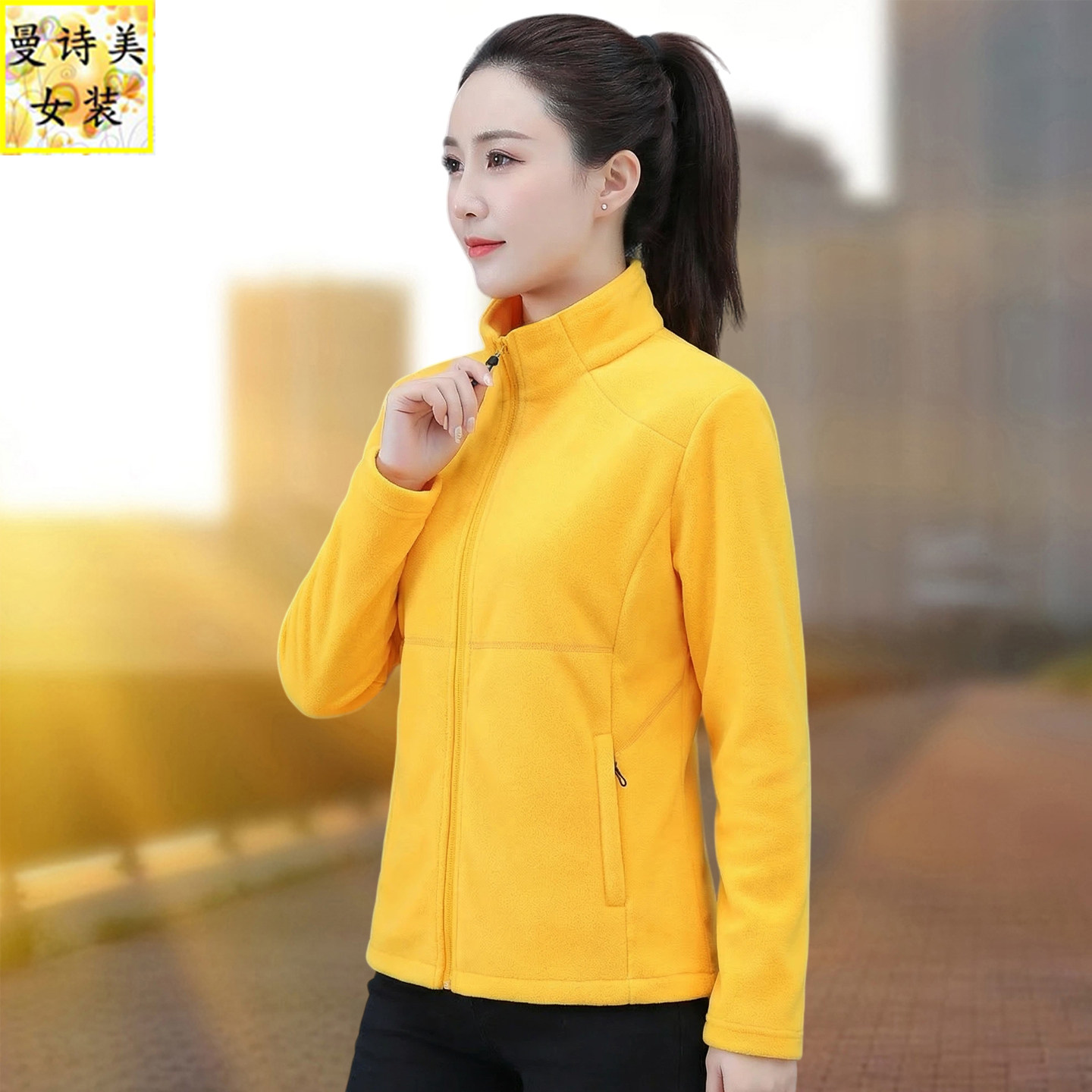 摇粒绒奥粒绒抓绒外套女士2026春秋冬季新款爆款休闲短款洋气上衣