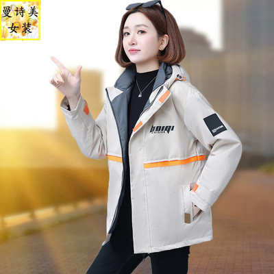 加厚短款棉服派克服女宽松羽绒棉