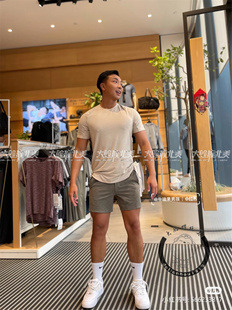 運(yùn)動(dòng)休閑透氣短褲 現(xiàn)貨lululemon 合輯 男士 T.H.E Pace Breaker