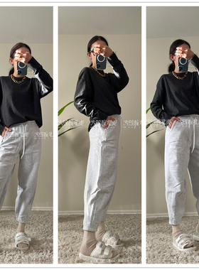 代Lululemon Loungeful HR Jogger/Pant休闲加绒束脚/阔腿裤合辑