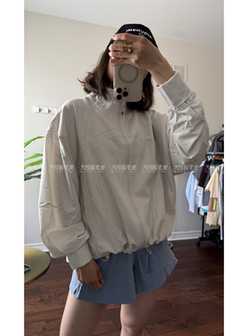 代购Lululemon Define Relaxed-Fit Jacket Luon瑜伽运动宽松夹克