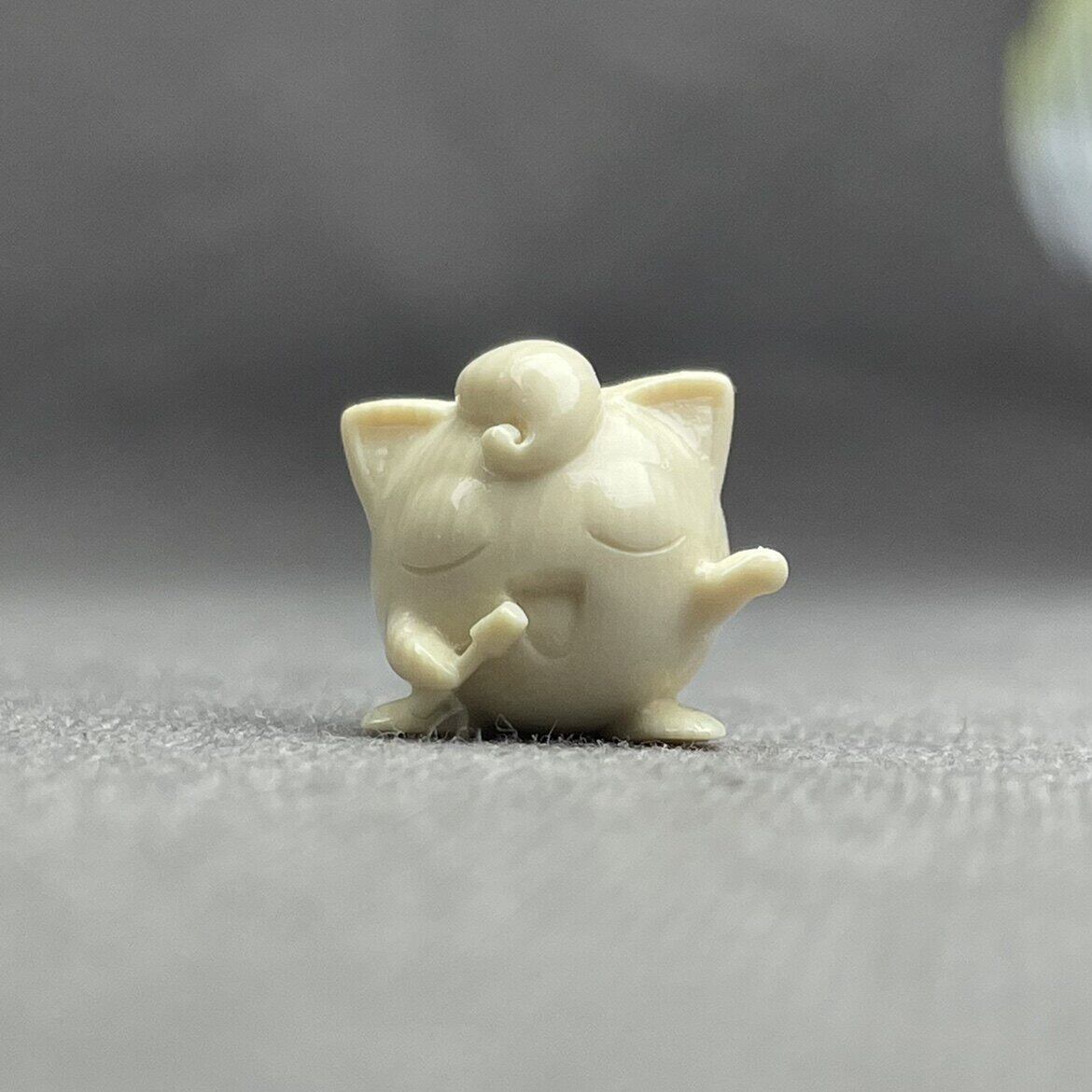 猛犸牙雕保真胖丁唱歌宠物小精灵