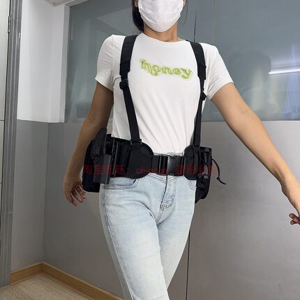 战术背带腰封快拔套腰带molle系统扩展附件包枪套弹夹套杂物包G17