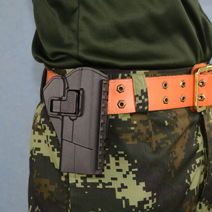 P226 战术快拔枪套腰挂式 G17 92A 1911胸挂快拆G19电手弹夹套 92G