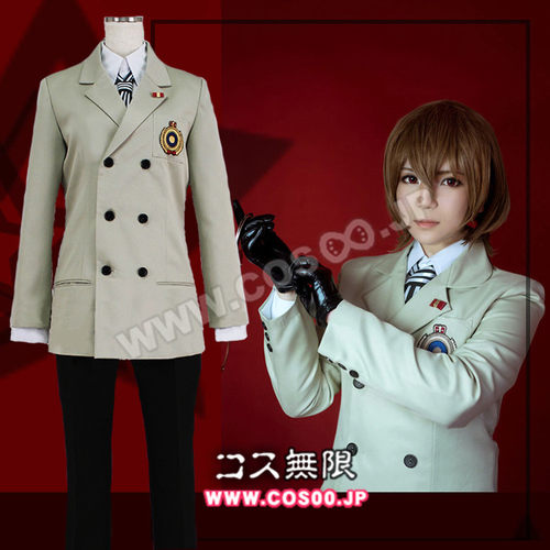 漫田 女神异闻录5 明智吾郎 制服 cosplay服装