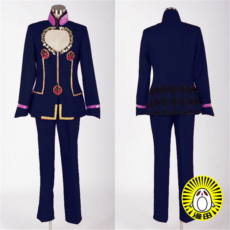 漫田 JOJO奇妙冒险 黄金之风 乔鲁诺·乔巴纳 cosplay服装