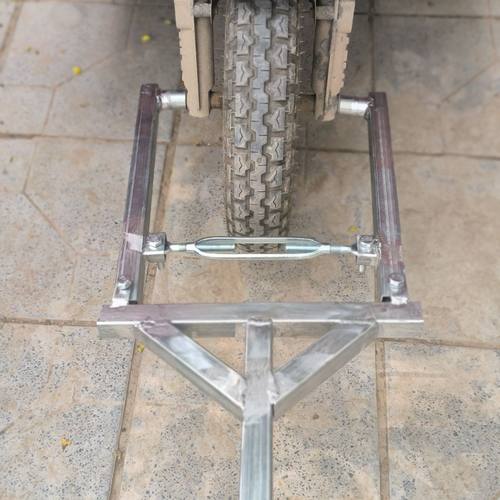 加厚新款电动三轮车拖车器三轮摩托车牵引钩拖车挂钩支架救援工具