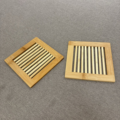 味家竹制隔热垫家用防烫耐高温餐垫锅垫碗垫茶杯垫餐桌垫子隔热垫
