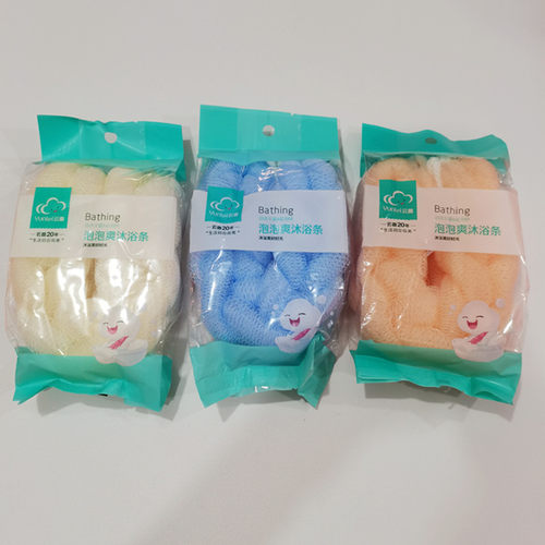 云蕾沐浴条搓澡巾拉背条搓澡成人灰搓背长条洗澡巾搓泥沐浴条浴球