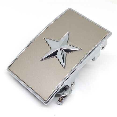 男士自动五角星内穿皮带扣百搭款