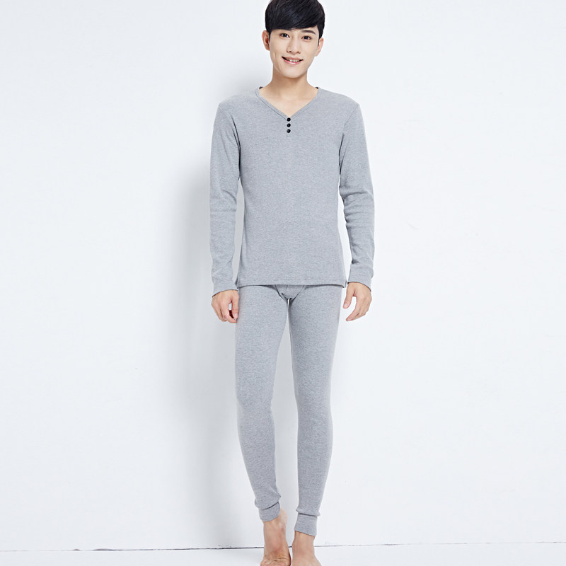 Sous-vêtement chaud jeunesse simple en coton - Ref 763063 Image 3