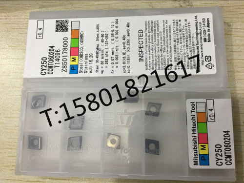 正品日立钻铣刀刀片 数控刀片CCMT060204-CY250 CPMT080204-CY250