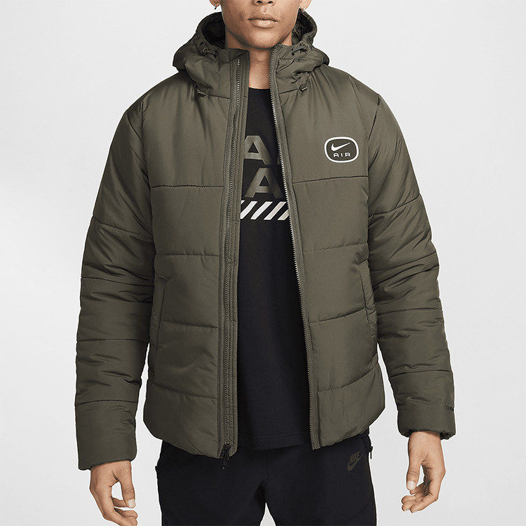 耐克/NIKE Air Therma-Fit男子冬季宽松连帽保暖棉服外套 HM0198
