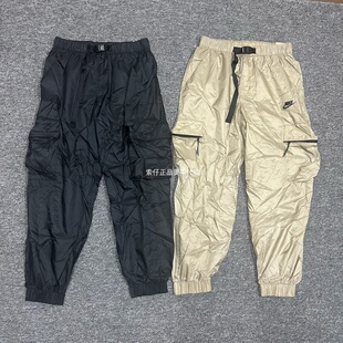 耐克/NIKE TECH男子运动宽松休闲衬里收口梭织机能工装长裤FB7912
