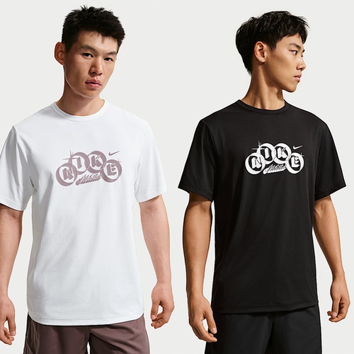 正品NIKE耐克 男短袖26夏新款休闲印花运动训练透气圆领T恤IF2788
