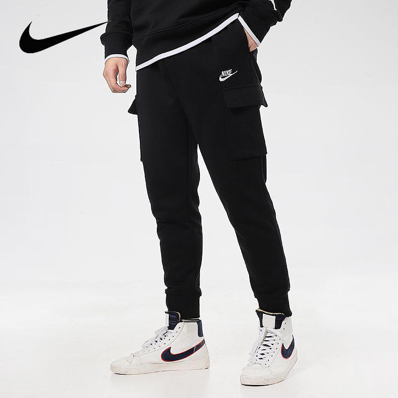 Nike/耐克 春秋线圈男子工装大口袋运动休闲小腿收脚长裤 CZ9955