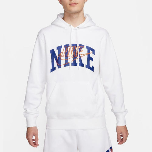 Nike/耐克秋冬连帽印花运动卫衣加绒保暖休闲透气套头衫FV4448