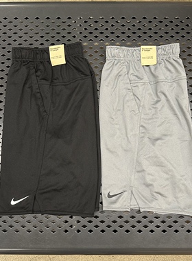 NIKE耐克 速干透气短裤 男2023夏季针织训练运动五分裤DV9329-084