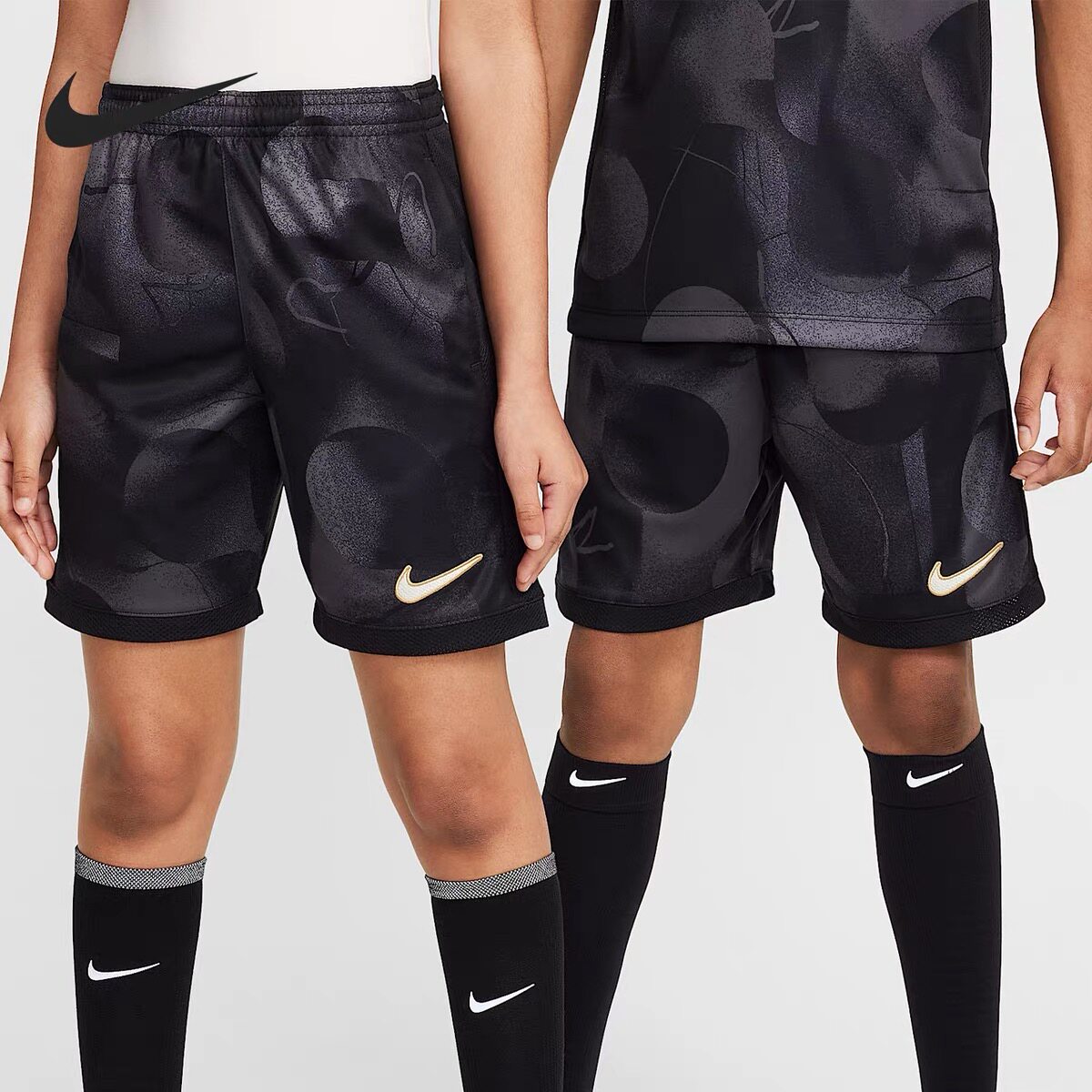 Nike/耐克正品夏季男女大童 足球训练速干透气休闲短裤HJ3827-010