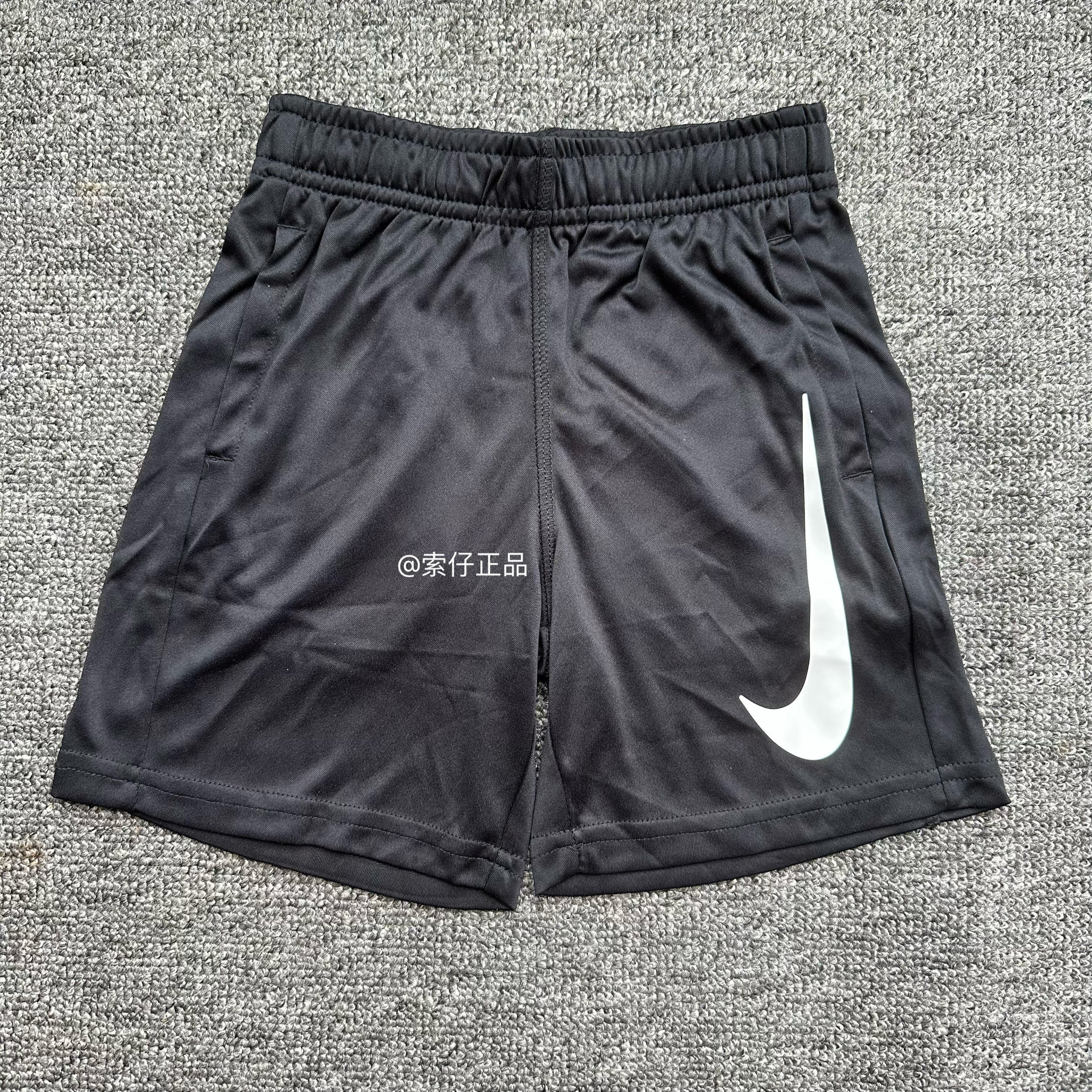 正品耐克NIKE Dri-FIT 儿童夏季速干透气运动休闲训练短裤FQ3632