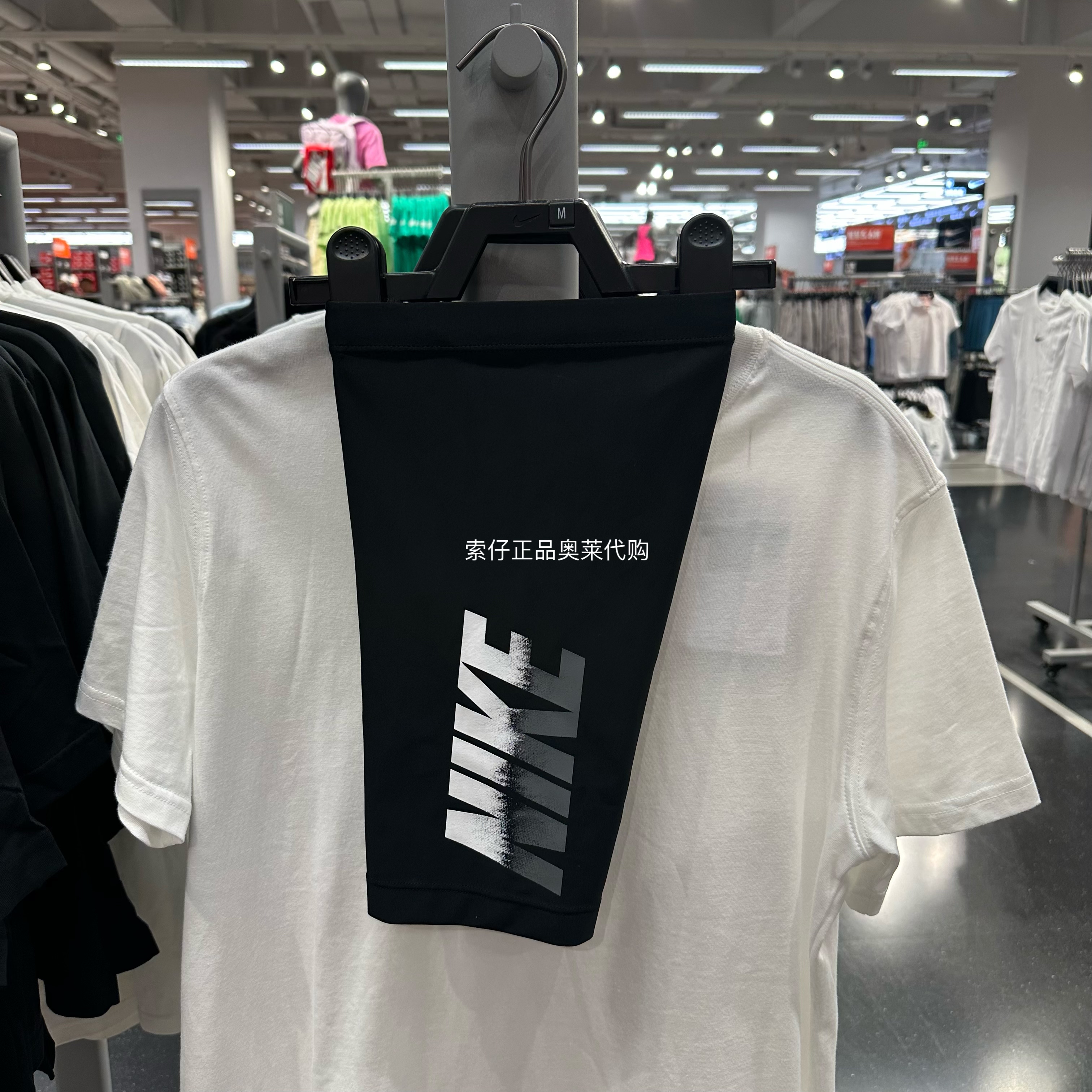 正品Nike耐克Swim儿童大童速干透气平角紧身训练及膝游泳裤HV9926