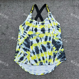 White Off 联名扎染女子跑步速干背心 702 耐克Nike CK4811
