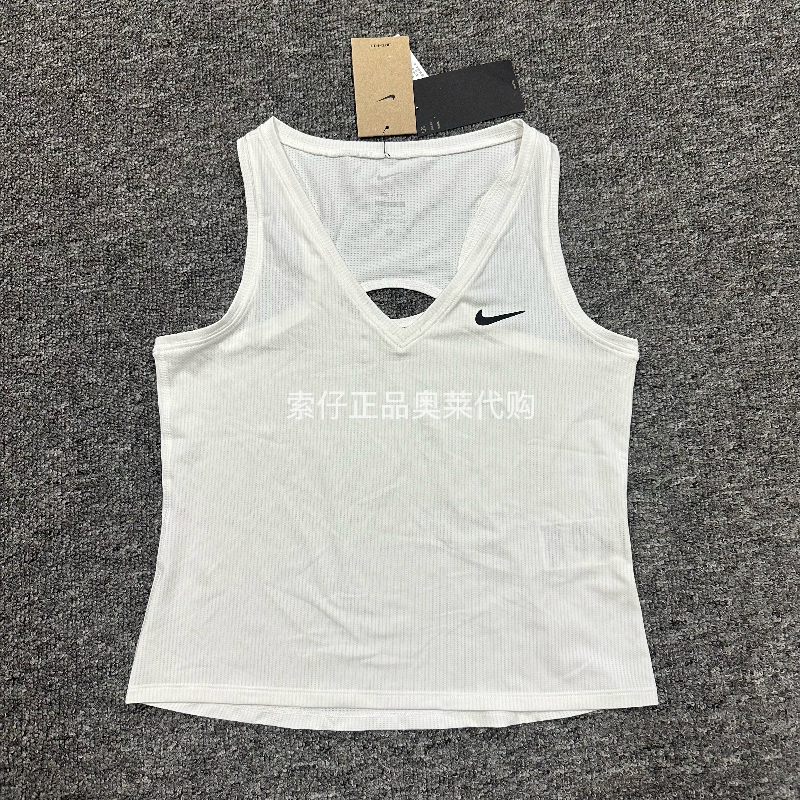 Nike/耐克网球服女子新款网球训练健身运动背心快干透气CV4785