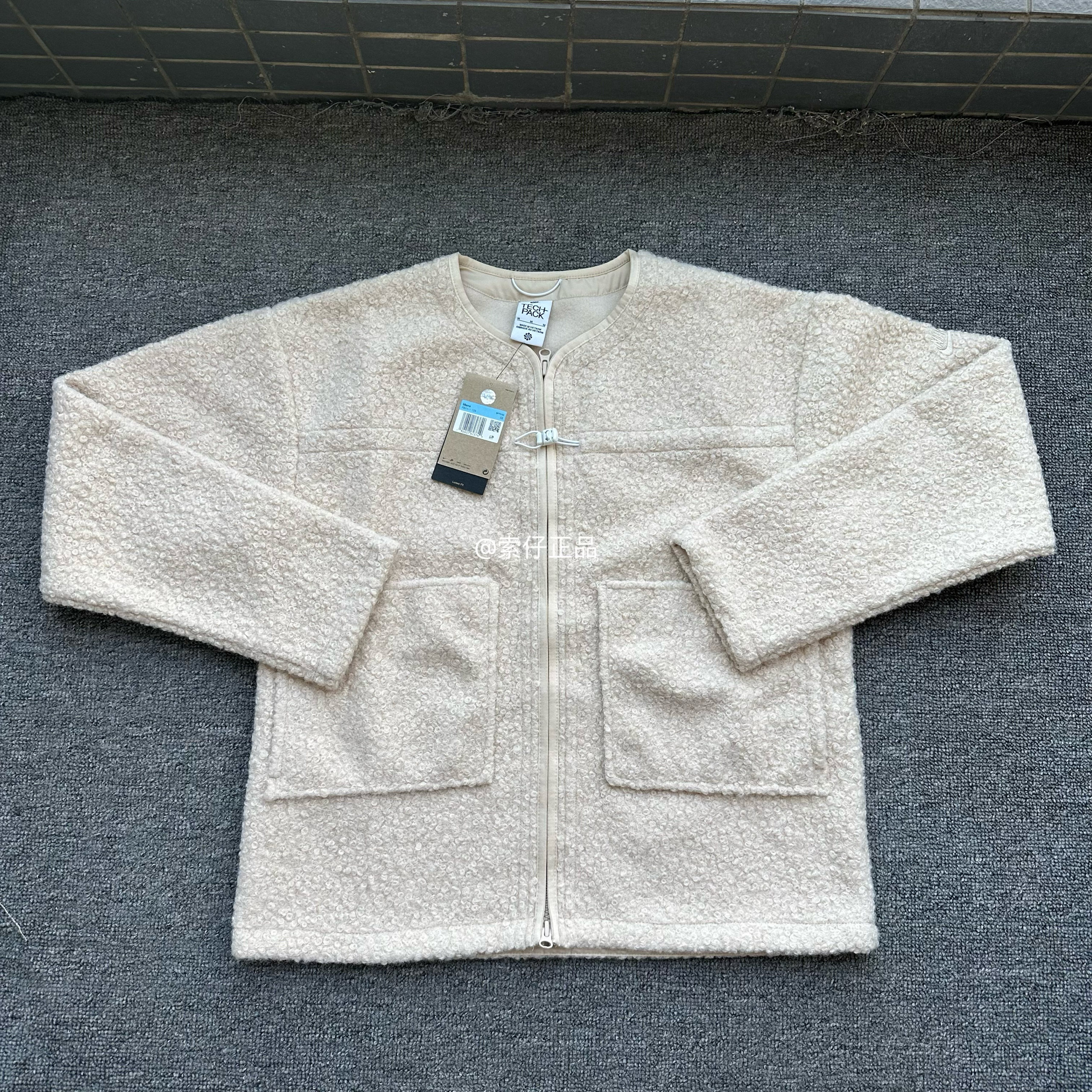 Nike/耐克 男子秋冬款保暖羊羔绒运动休闲夹克拉链外套FB7411-126,运动服/休闲服装,运动茄克/外套,淘宝优惠券,粉丝福利购,淘宝优惠卷