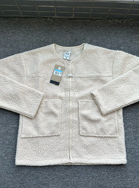 Nike/耐克 男子秋冬款保暖羊羔绒运动休闲夹克拉链外套FB7411-126