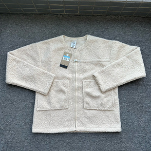 Nike/耐克 男子秋冬款保暖羊羔绒运动休闲夹克拉链外套FB7411-126