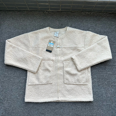 Nike/耐克 男子秋冬款保暖羊羔绒运动休闲夹克拉链外套FB7411-126