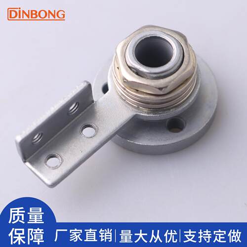 CL1015-2 过线孔圆盘铰链 2.0N.m 阻尼转轴 医疗仪器左向定位转轴