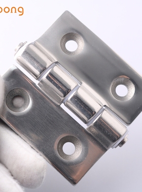 316不锈钢DB064-2-3电箱电柜门铰链CL064铰链工业冷柜门铰链合页