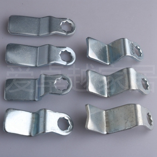 705锁片开关柜门锁转舌锁配电箱柜门锁配件柜锁片电器箱三角锁片