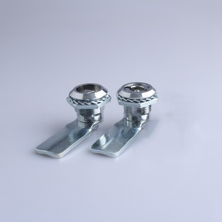 MS705塑料转舌锁 三角锁芯一字锁配电箱锁垃圾桶锁 工业机箱柜锁