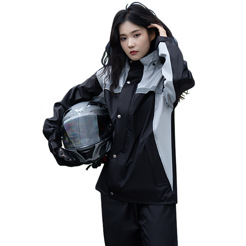 摩托车分体雨衣骑行套装防暴雨服