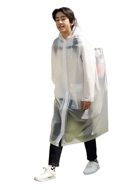 初中生自行车青少年中学生雨衣