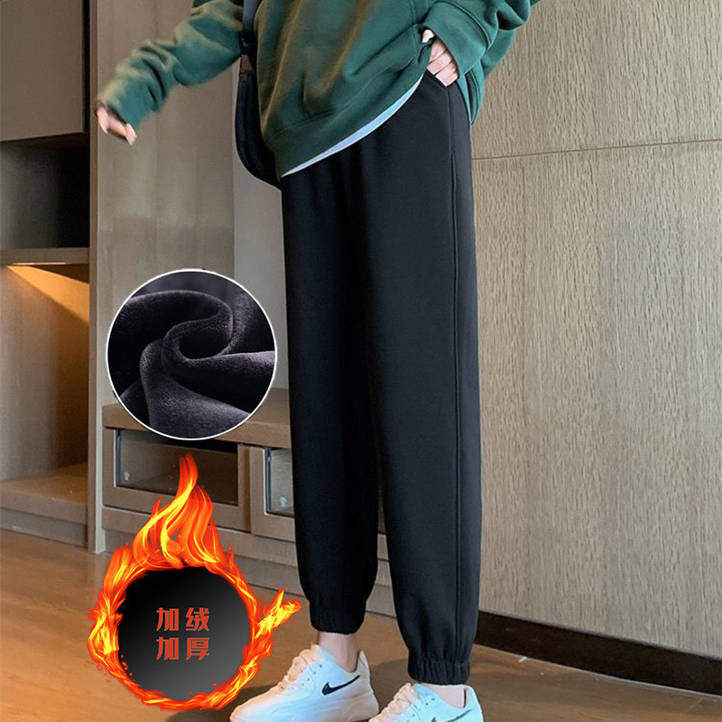 广州十三行爆款女装高端欧货美式运动裤宽松束脚大码休闲哈伦卫裤,女装/女士精品,大码裤装,淘宝优惠券,粉丝福利购,淘宝优惠卷