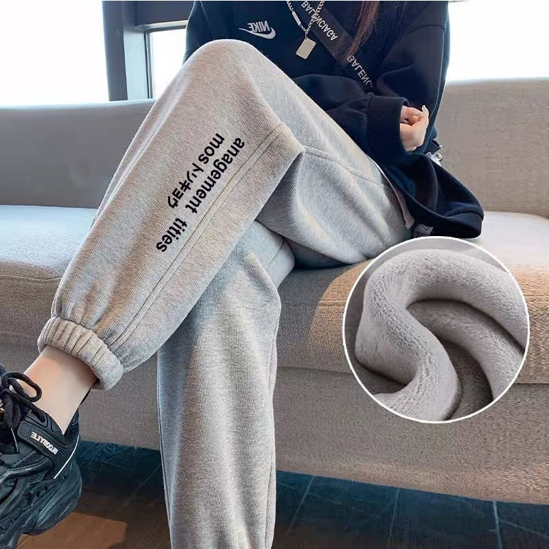 广州十三行韩国高货东大门女装束脚运动裤大码宽松显瘦休闲卫裤子,女装/女士精品,大码裤装,淘宝优惠券,粉丝福利购,淘宝优惠卷